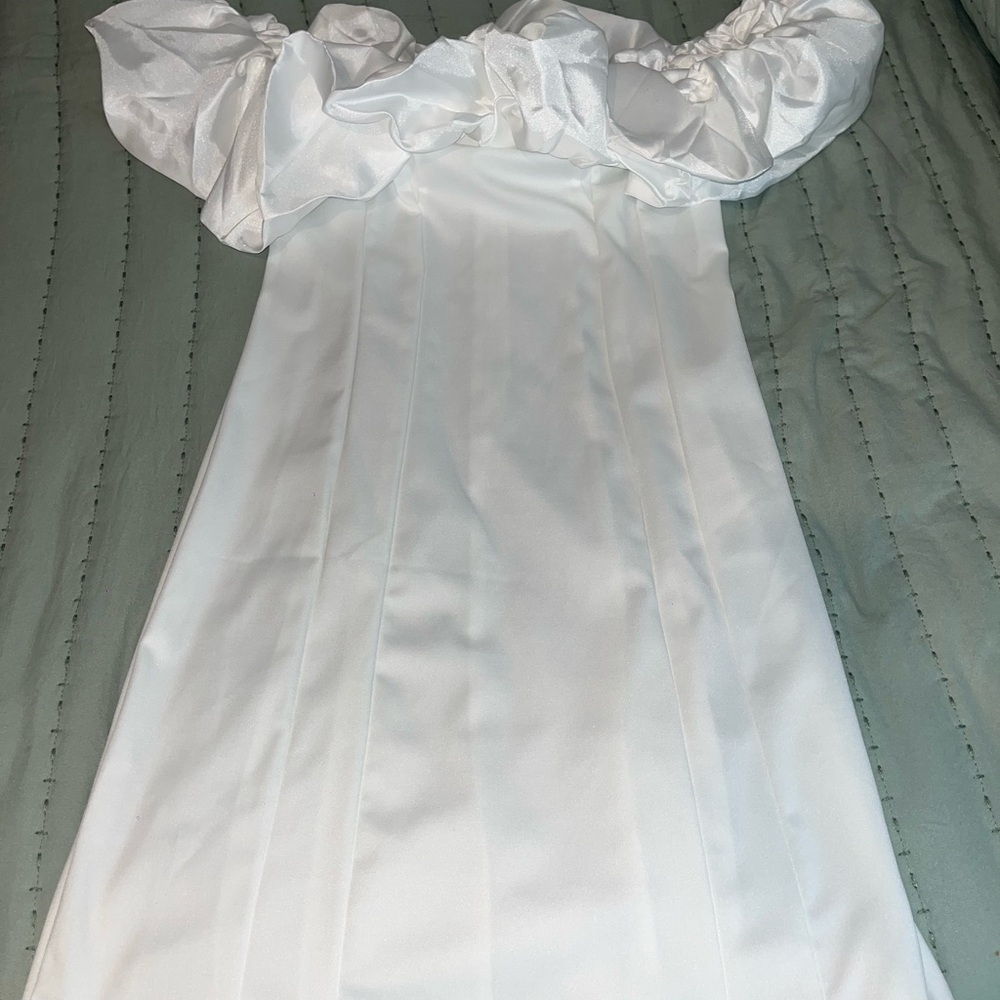 Amazon White Mini Dress